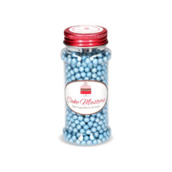 Ζαχαρωτές πέρλες 5mm - γαλάζιο - 70gr